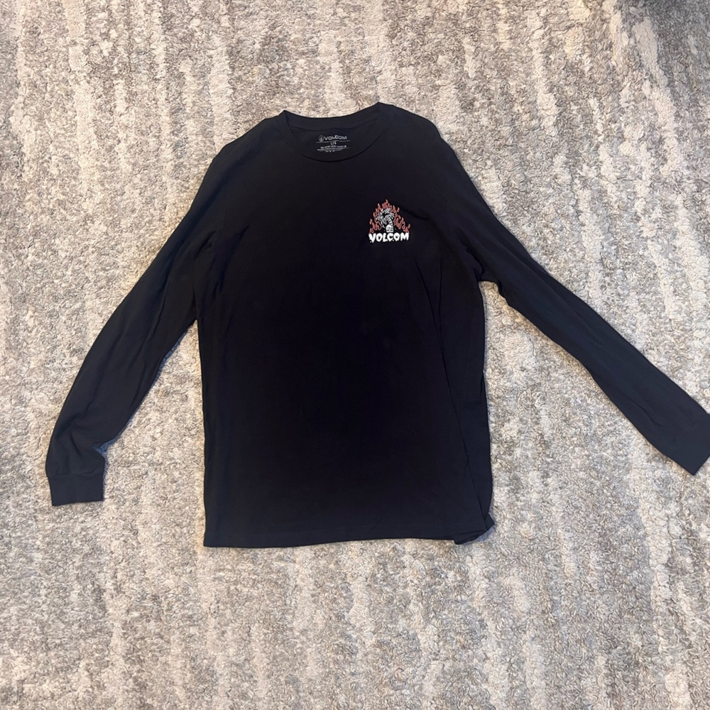 Volcom Black Cotton Tee